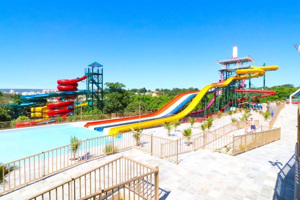 Piazza Diroma Acqua Park Hotel Caldas Novas Bagian luar foto