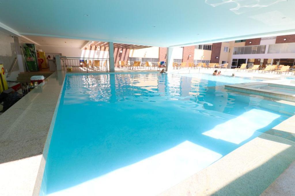 Piazza Diroma Acqua Park Hotel Caldas Novas Bagian luar foto