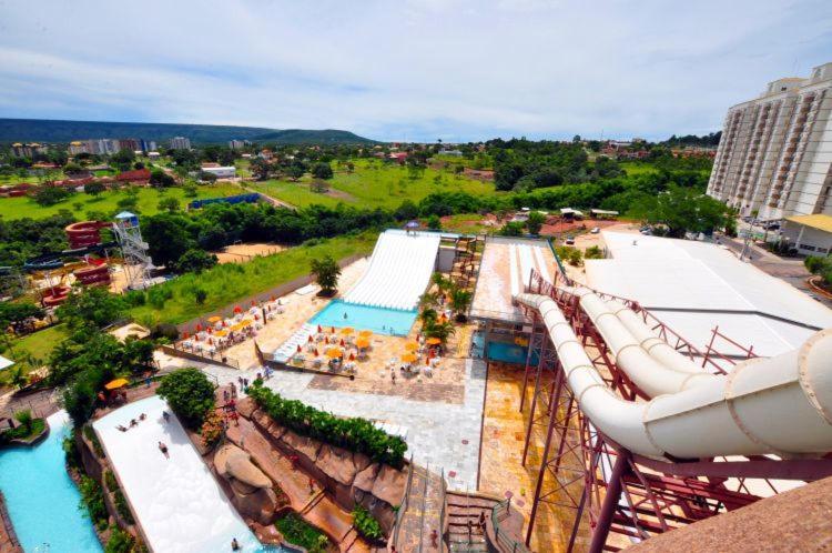 Piazza Diroma Acqua Park Hotel Caldas Novas Bagian luar foto